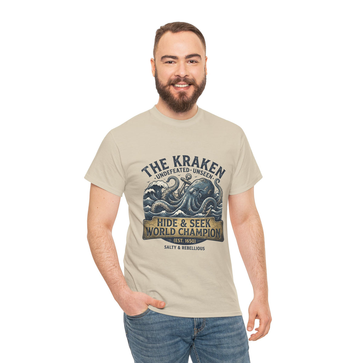 Kraken Hide & Seek World Champion T-Shirt