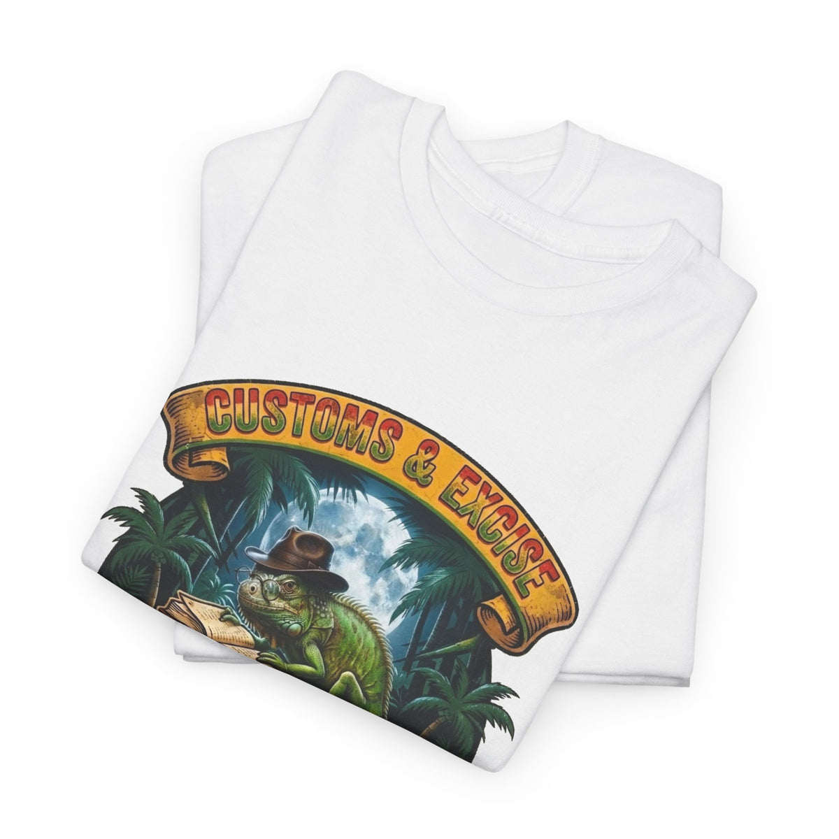 No Questions Asked Vintage Tropical Graphic Tee