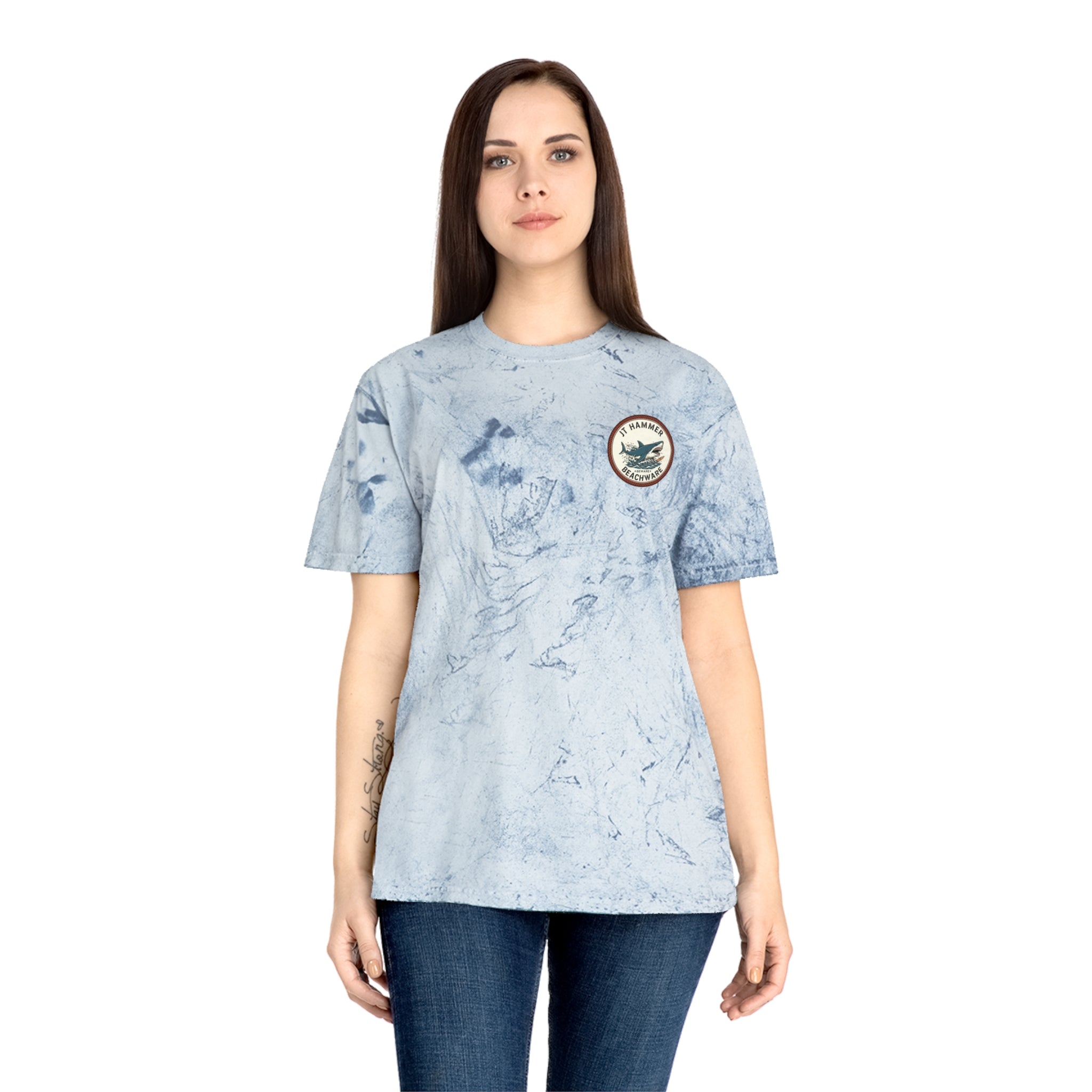 J.T. Hammer Beachwear — Great White Color Blast Tee