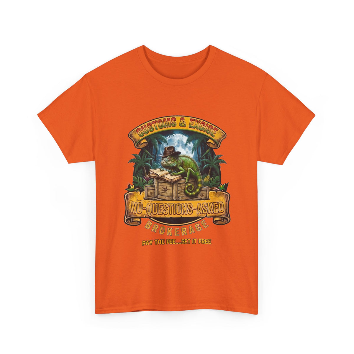No Questions Asked Vintage Tropical Graphic Tee