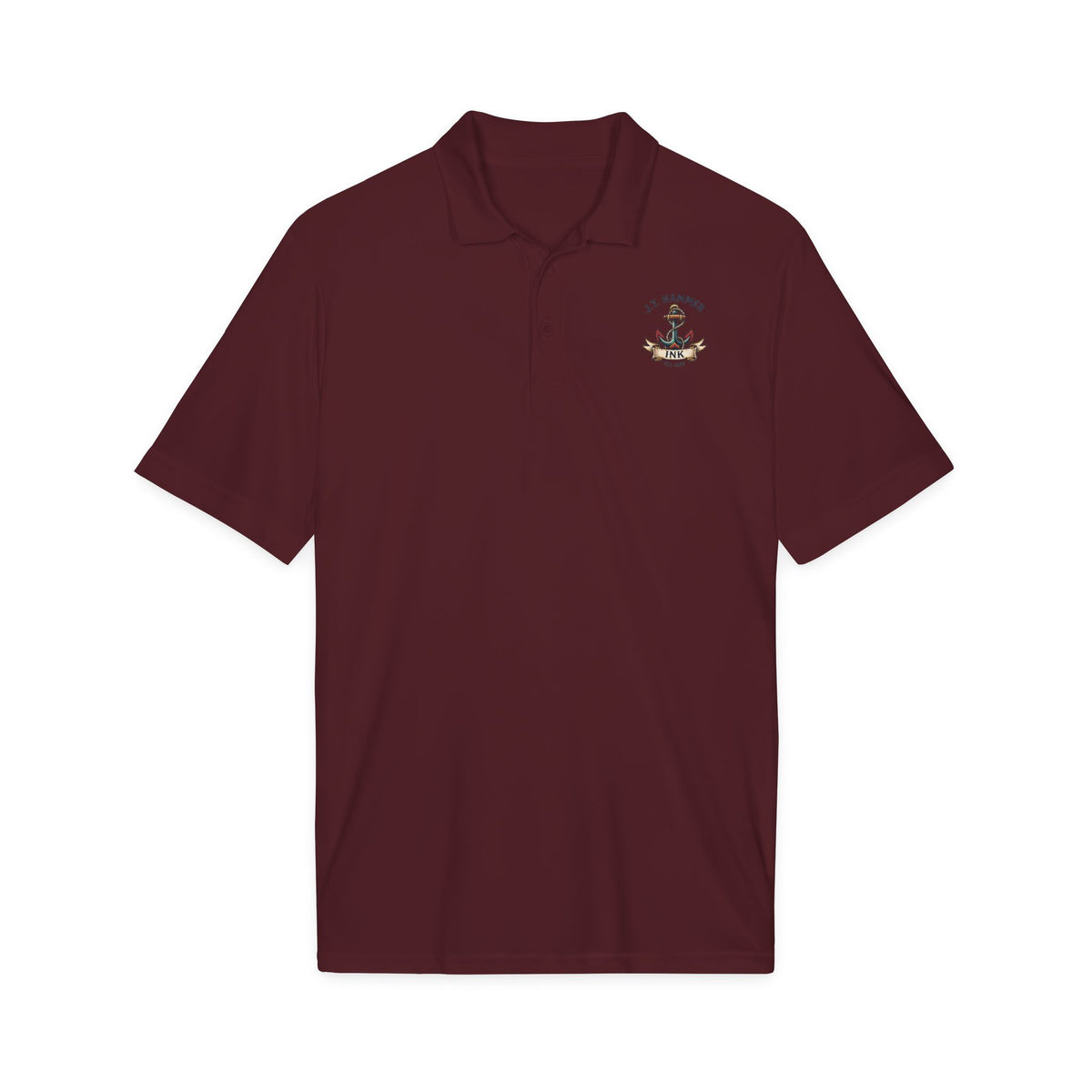Embroidered Crew Crest Polo Shirt — J.T. Hammer Classic