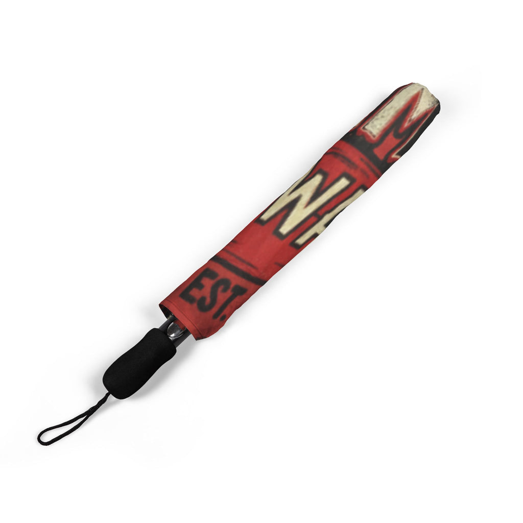 J.T. Hammer Beachwear — Boardwalk Red Foldable Umbrella