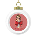 “I’m the Gift” Sassy Woman Christmas Ball Ornament