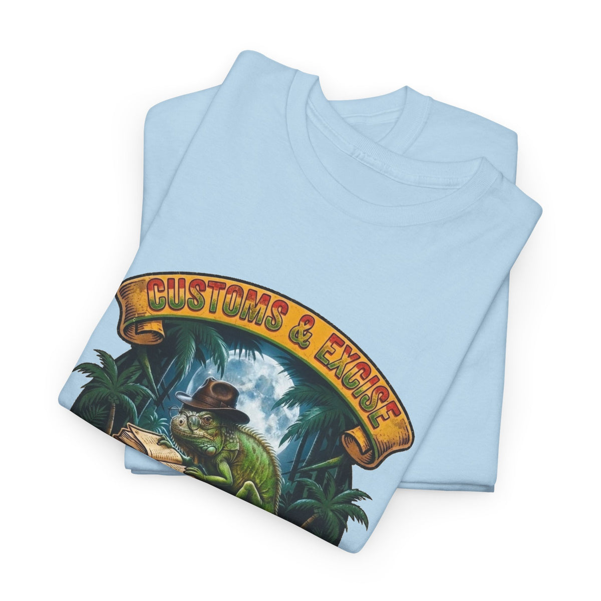 No Questions Asked Vintage Tropical Graphic Tee