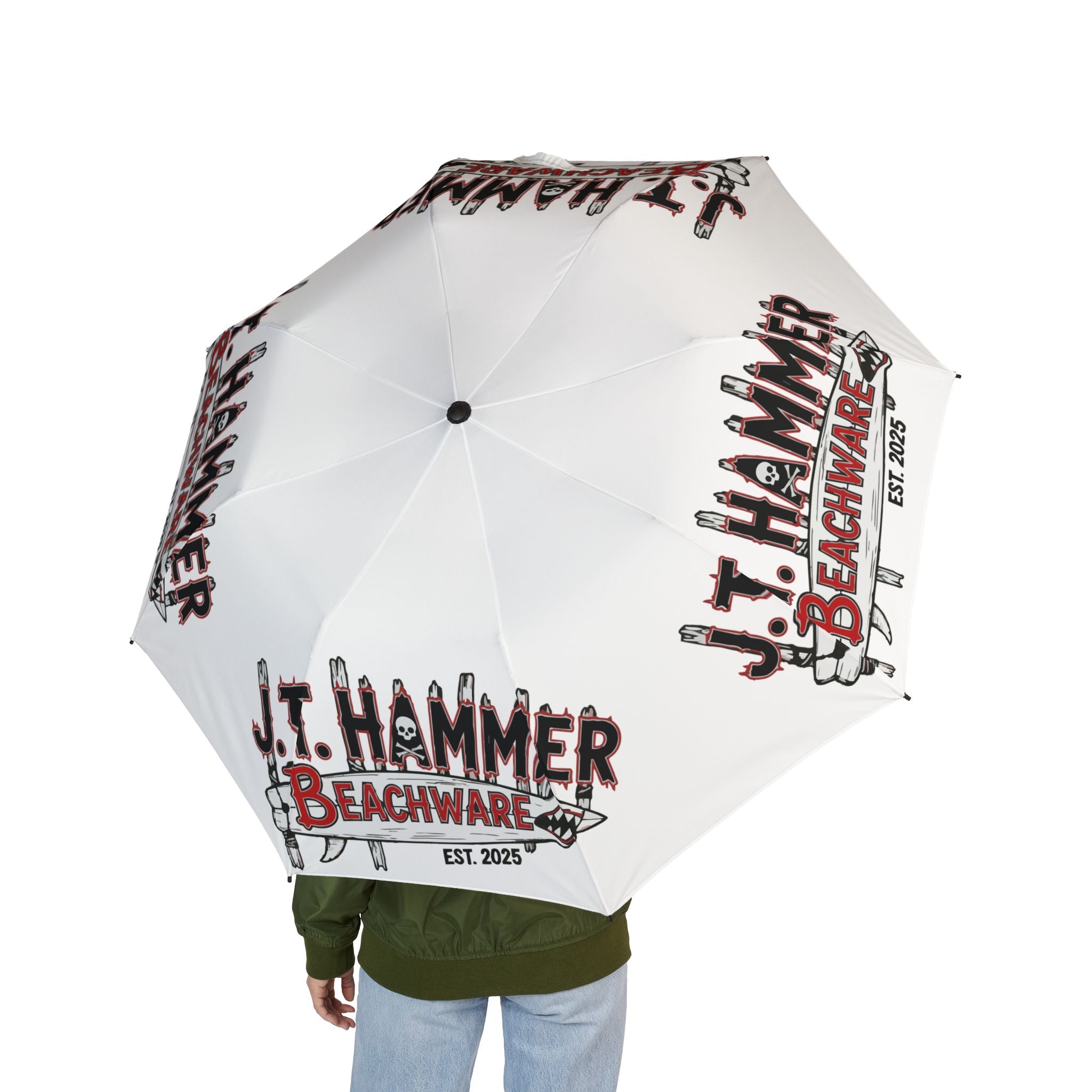 J.T. Hammer Beachware-Boardwalk Foldable Umbrella
