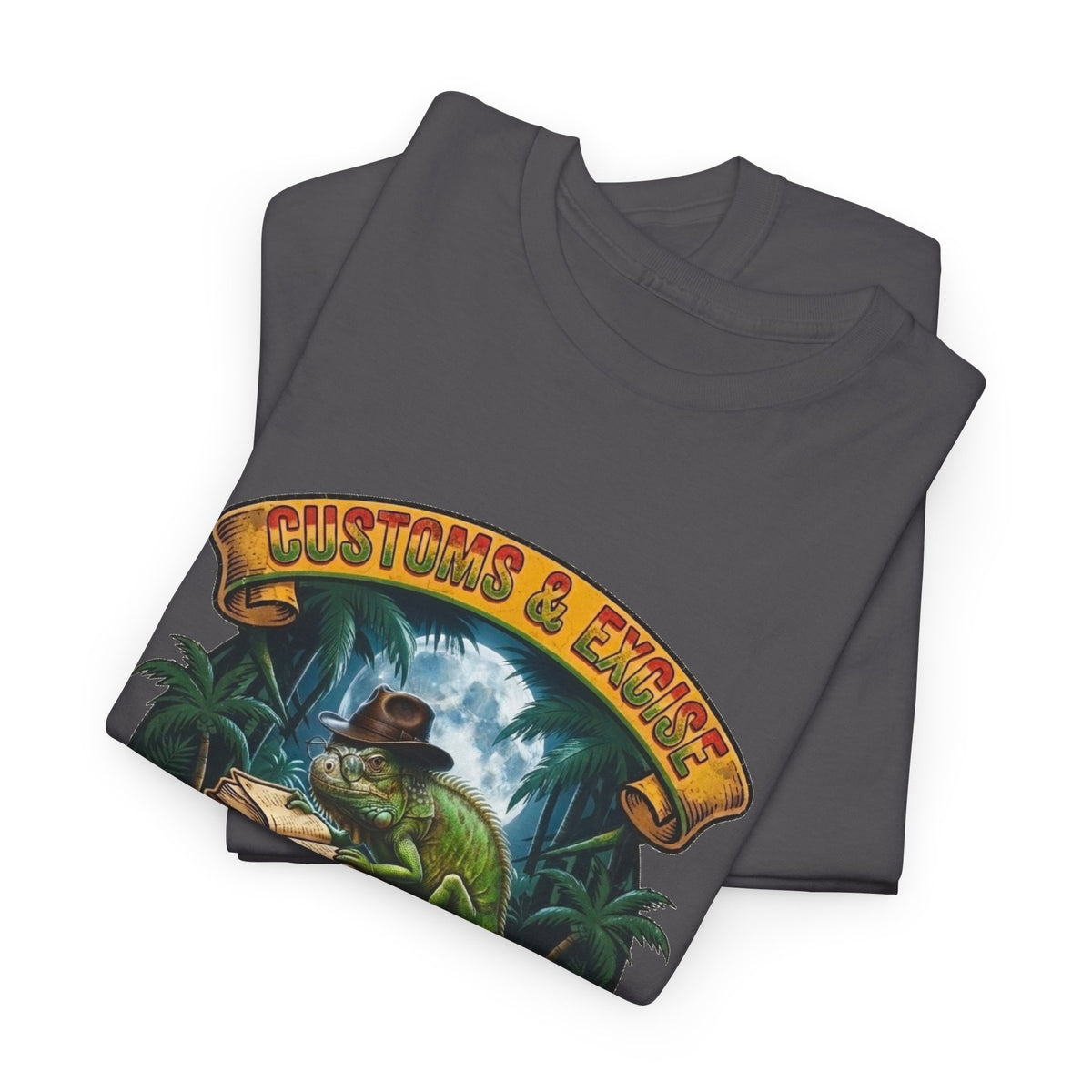 No Questions Asked Vintage Tropical Graphic Tee