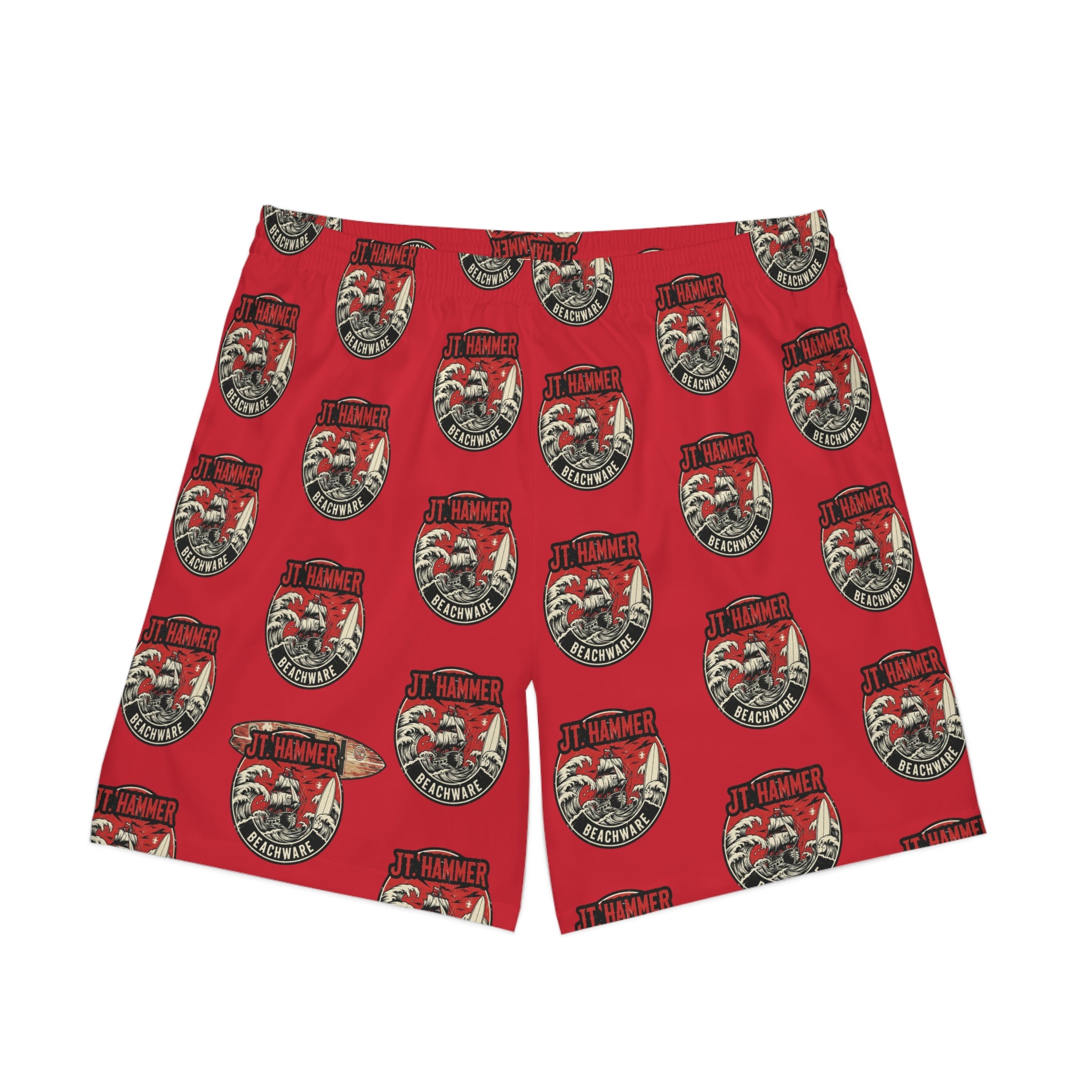 J.T. Hammer Beachwear — Sailor Tattoo Board Shorts