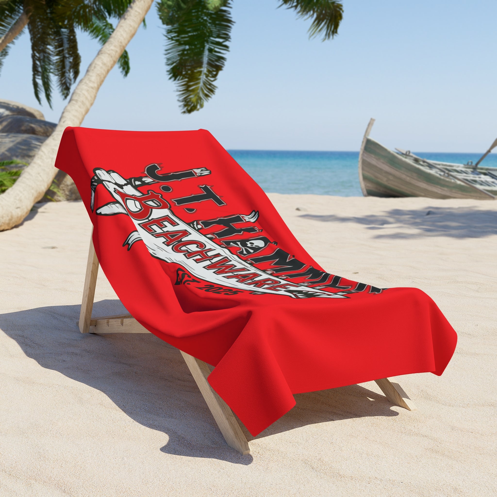 J.T. Hammer Beachwear — Boardwalk Statement Towel