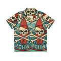 J.T. Hammer Beachwear —Skull Surf Hawaiian Shirt AOP