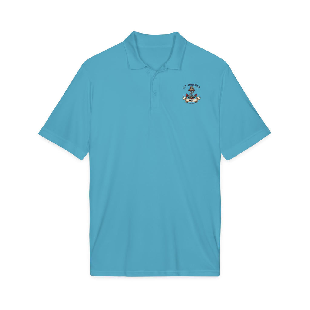 Embroidered Crew Crest Polo Shirt — J.T. Hammer Classic