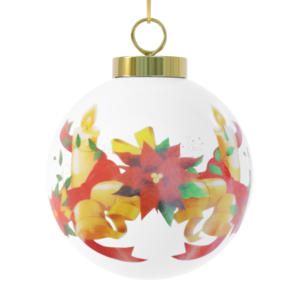 “I’m the Gift” Sassy Woman Christmas Ball Ornament