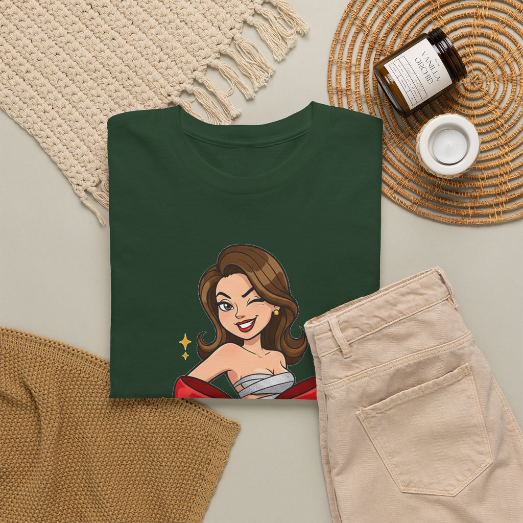 I'm The Gift Tee — Playful Pinup Christmas Graphic T-Shirt