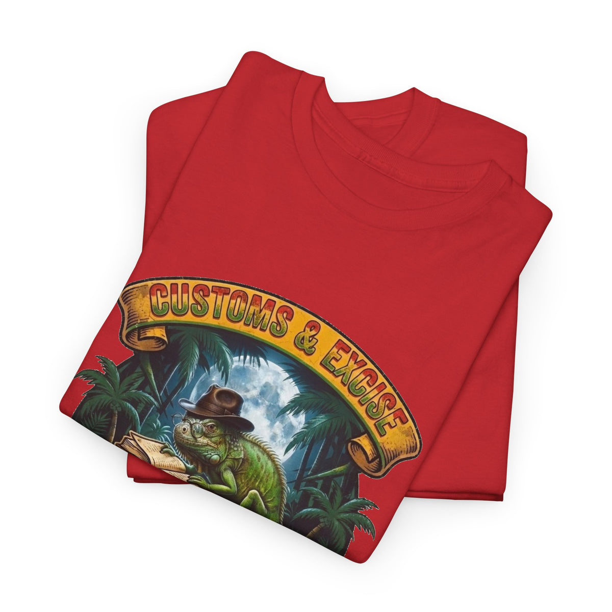 No Questions Asked Vintage Tropical Graphic Tee