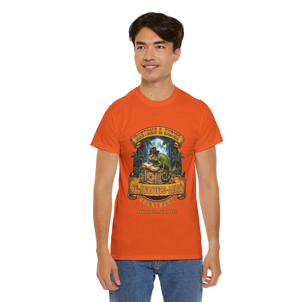 No Questions Asked Vintage Tropical Graphic Tee